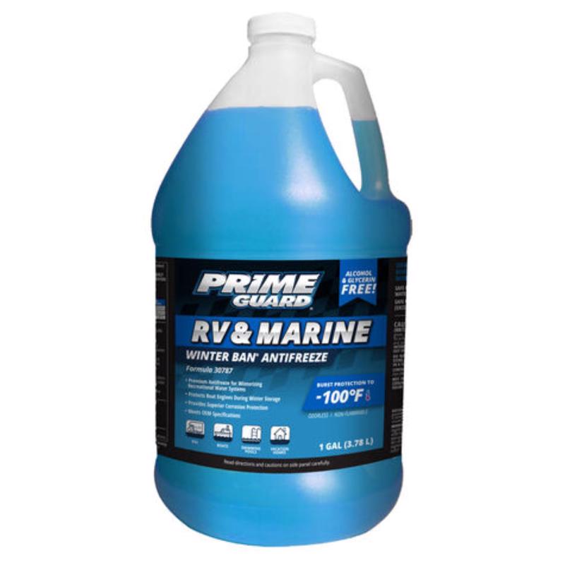 Prime Guard -100 RV/Marine Antifreeze 1 gal, Pack of 6