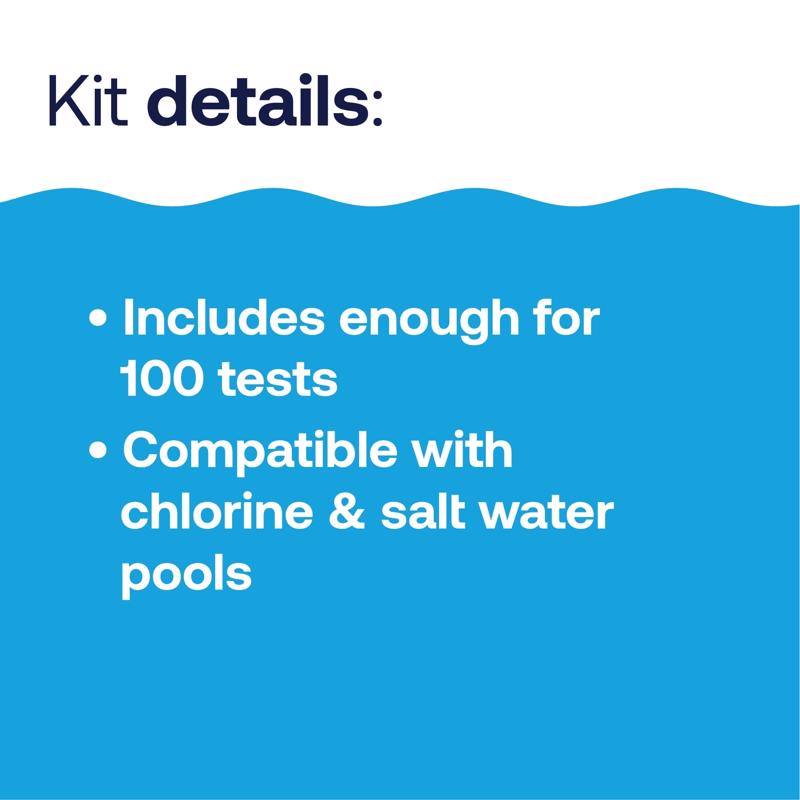 HTH Pool Care Liquid 6-Way Test Kit 6 ct