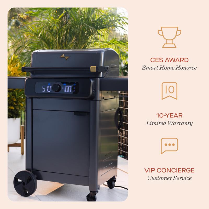 Current Electric Grill Slate