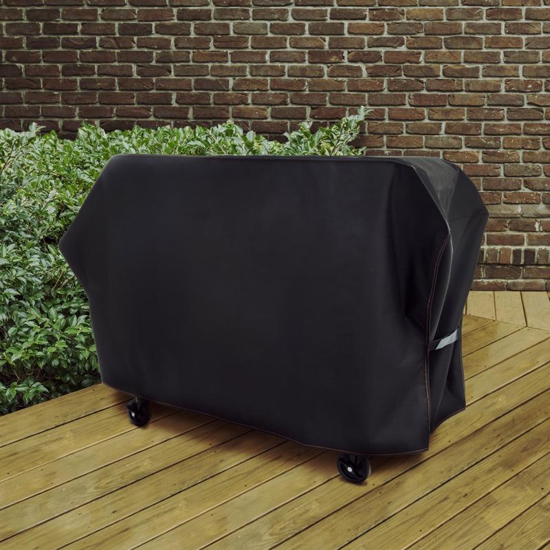 Oklahoma Joe's Black Prep/Storage Cart Cover