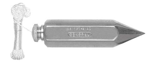 General 12 oz Steel Plumb Bob 4.5 in. L 1 pc