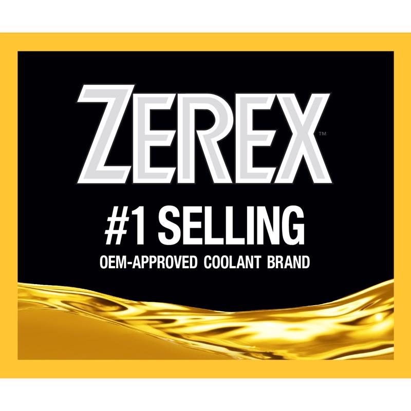 Valvoline Zerex Antifreeze/Coolant 1 gal, Pack of 6