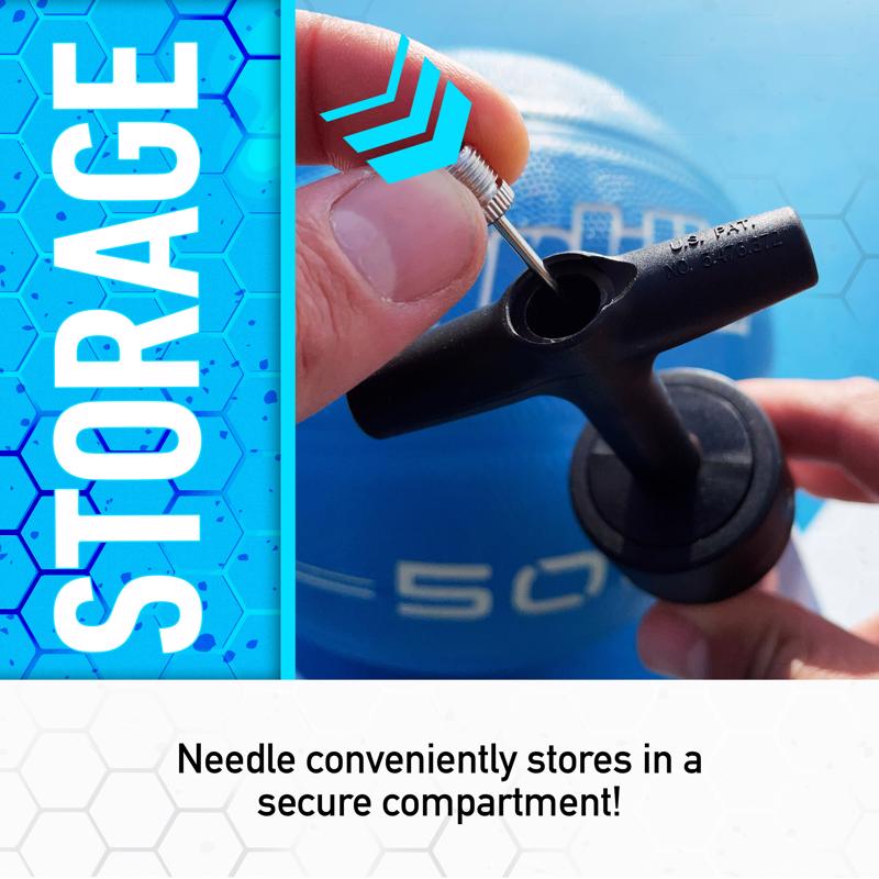 Franklin White Basketball Air Pump