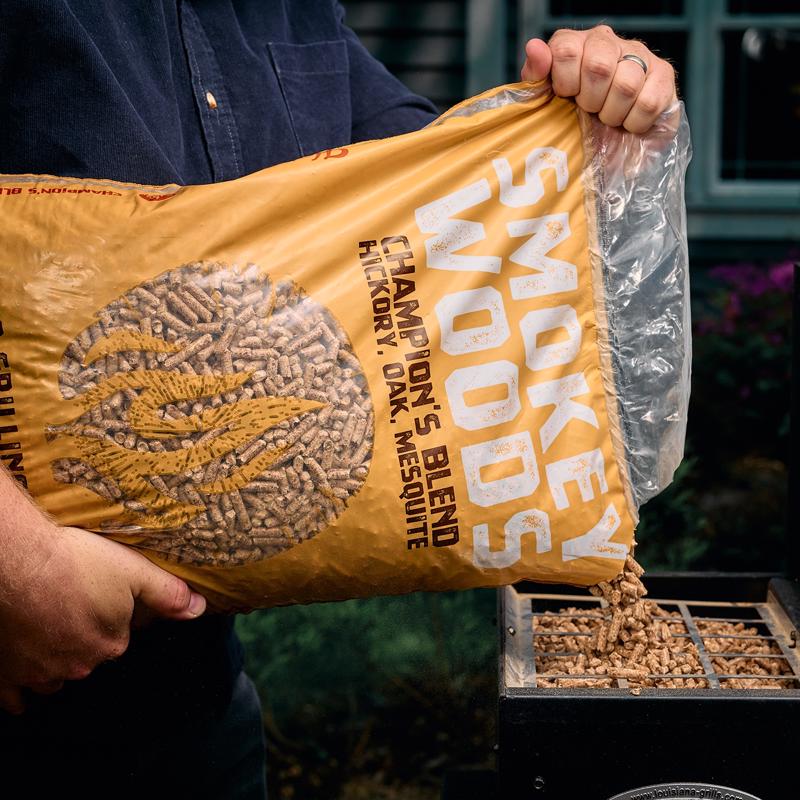 Smokey Woods Hardwood Pellets All Natural Hickory/Mesquite/Oak 20 lb