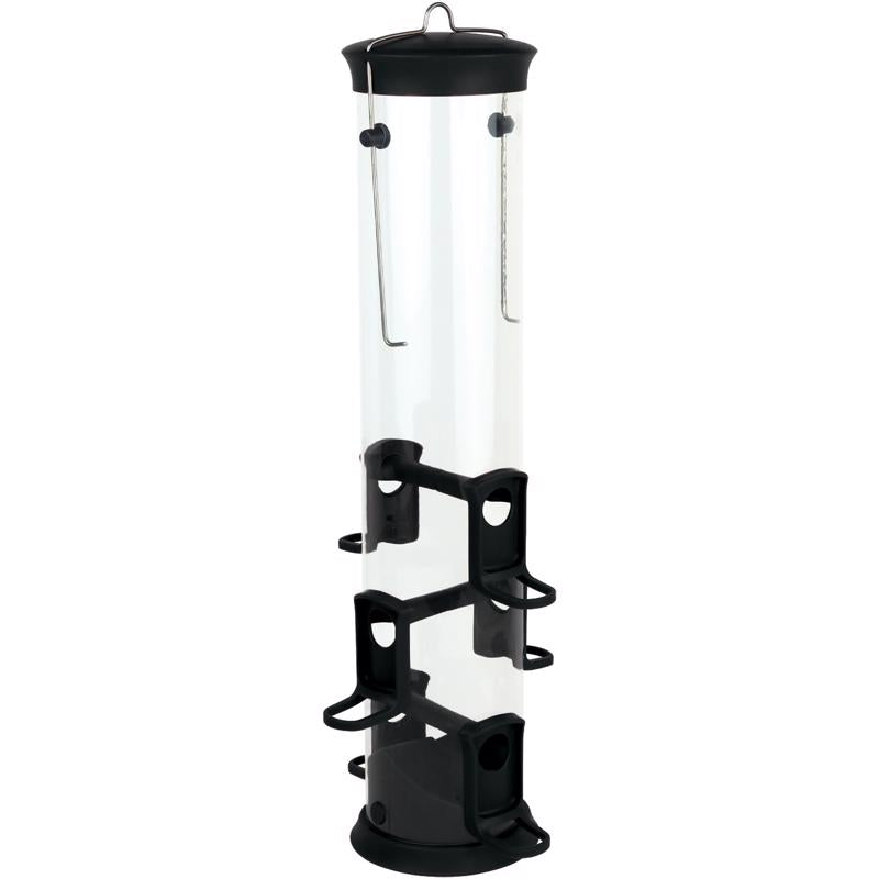 Nature's Way 2.1 qt Plastic Tube Bird Feeder, Pack of 4