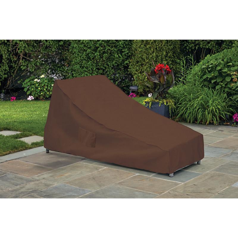 Living Accents Polyester Chaise Lounge Cover