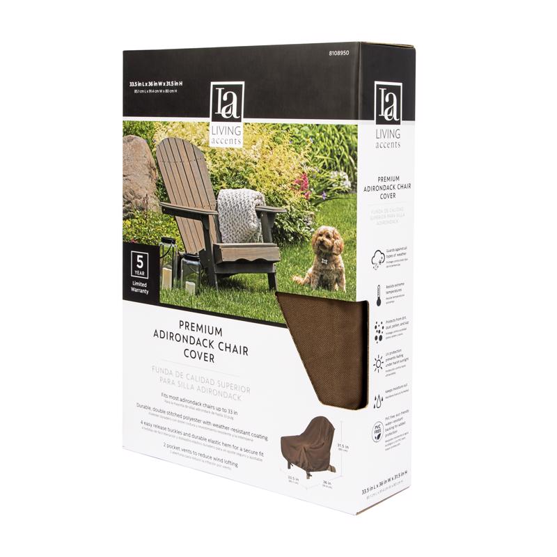 Living Accents Polyester Chair Cover