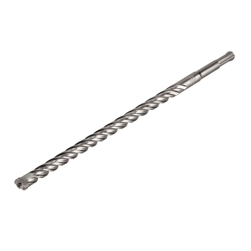 DEWALT Elite Series DW55300 Hammer Drill Bit, 3/8 in Dia, 12 in OAL, 4-Flute, 25/64 in Dia Shank, SDS Plus Shank