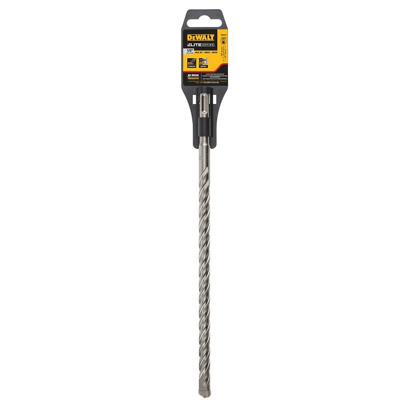 DEWALT Elite Series DW5539 Hammer Drill Bit, 3/16 in Dia, 4-1/2 in OAL, 4-Flute, 25/64 in Dia Shank, SDS Plus Shank