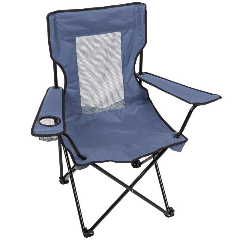 QuikChair Assorted Camping Folding Chair, Pack of 6