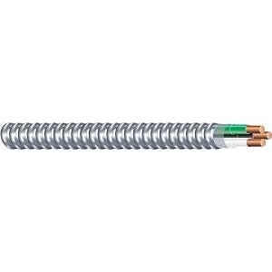 Southwire Armorlite 68579221 Armored Cable, 14 AWG Cable, 2 -Conductor, Copper Conductor, THHN/THWN Insulation