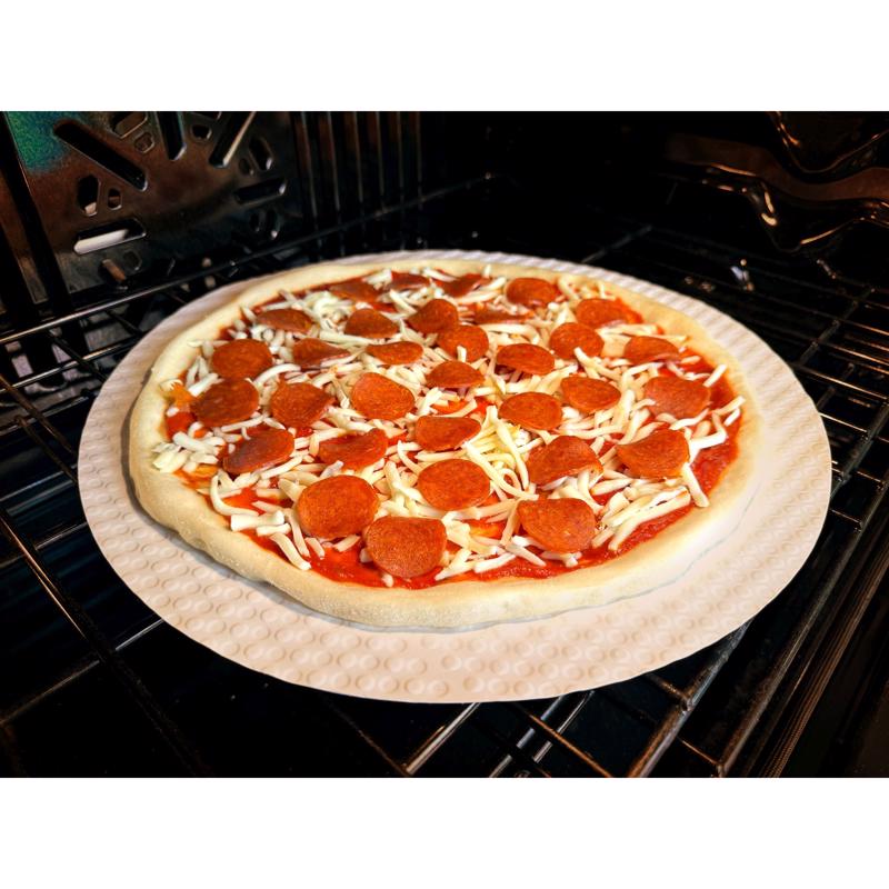 Urban Slicer Pizza Worx Paper Composite White Pizza Chopping Board 6 each, Pack of 12