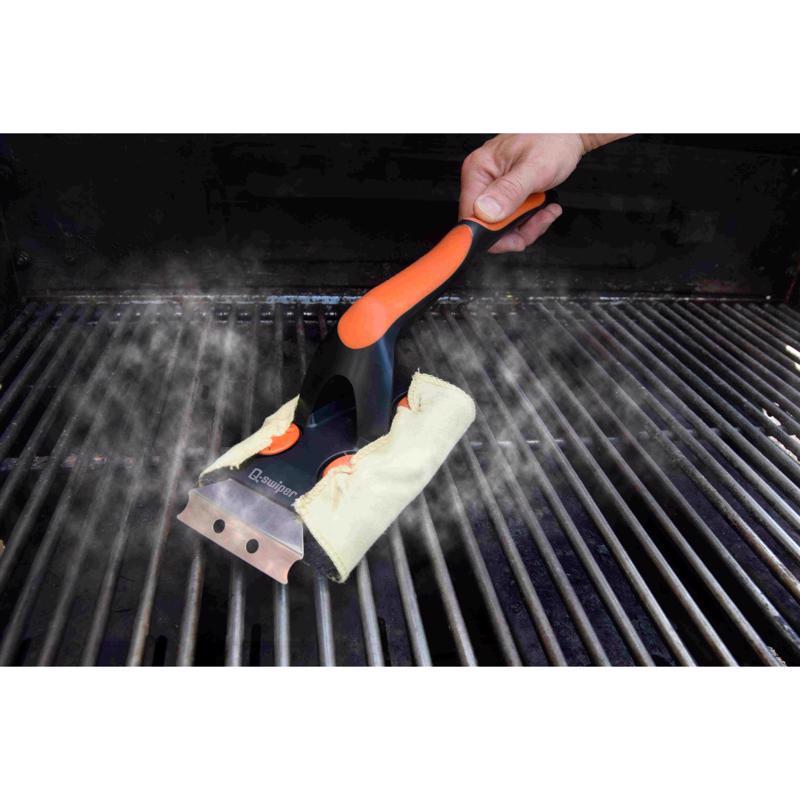Q-Swiper Steam Clean Grill Cleaning Kit 3 pc, Pack of 6