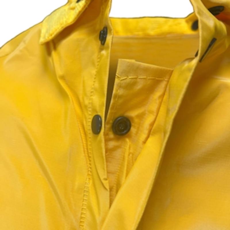Boss Yellow PVC/Polyester Rain Jacket XL