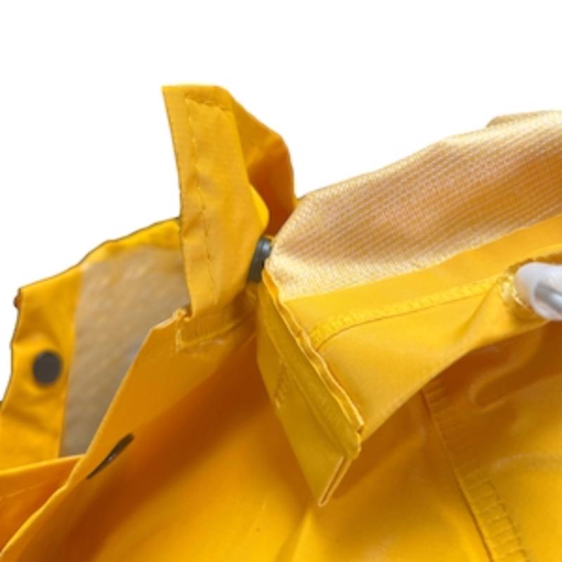 Boss Yellow PVC/Polyester Rain Jacket XL