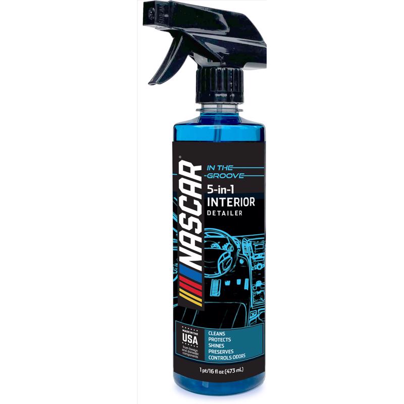 Nascar In The Groove Dash and Glass Interior Detailer Liquid 16 fl. oz., Pack of 6