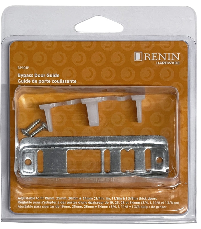Renin BP101P Adjustable Door Guide, Metal