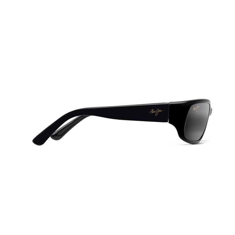Maui Jim Stingray Unisex Gloss Black Frame Neutral Gray Lens Polarized Sunglasses