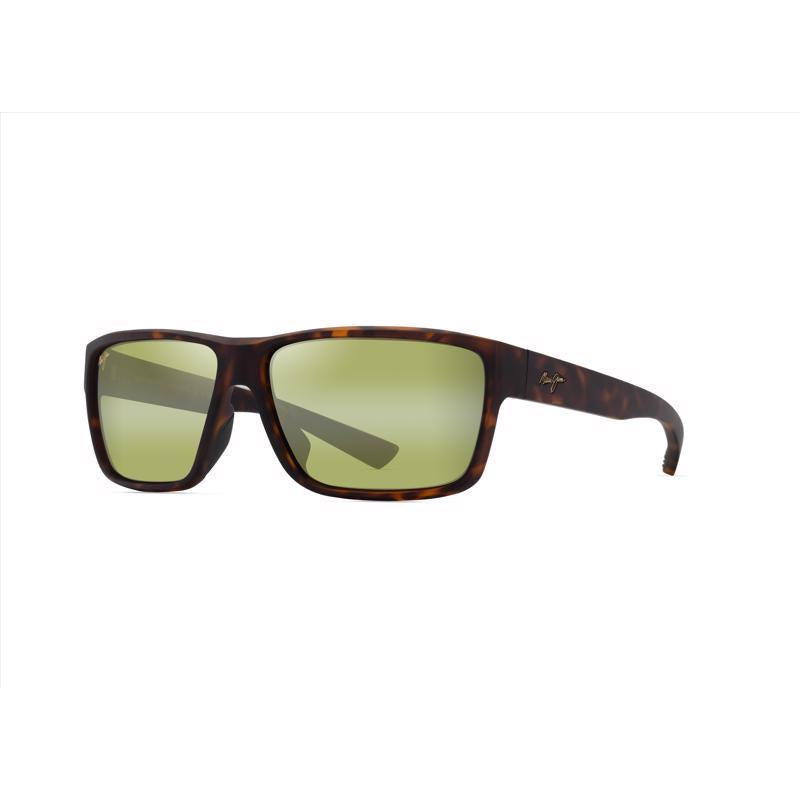Maui Jim Uila Men's Matte Dark Havana w/Black Frame Maui HT Lens Polarized Sunglasses