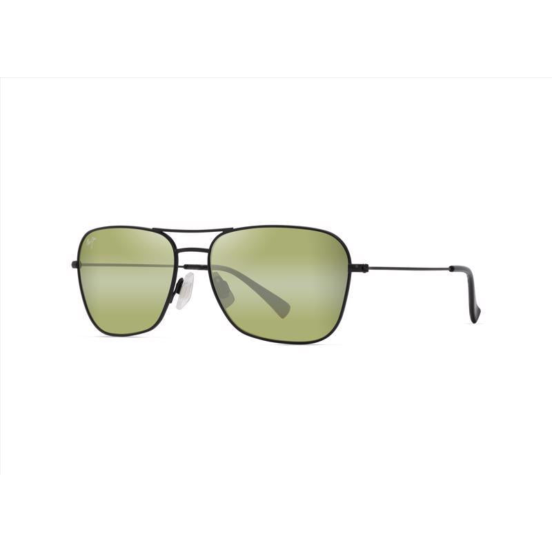 Maui Jim Naauao Men's Matte Black Varnish Frame Maui HT Lens Polarized Sunglasses