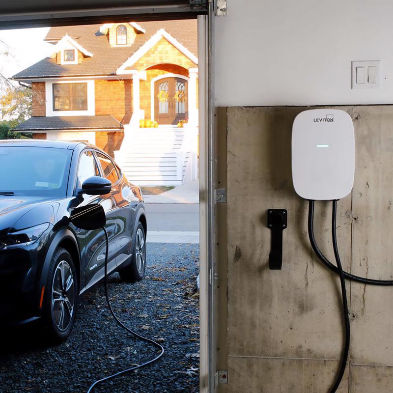 Leviton EV Series 240 48 Level 2 Electric Vehicle Charging Station 18