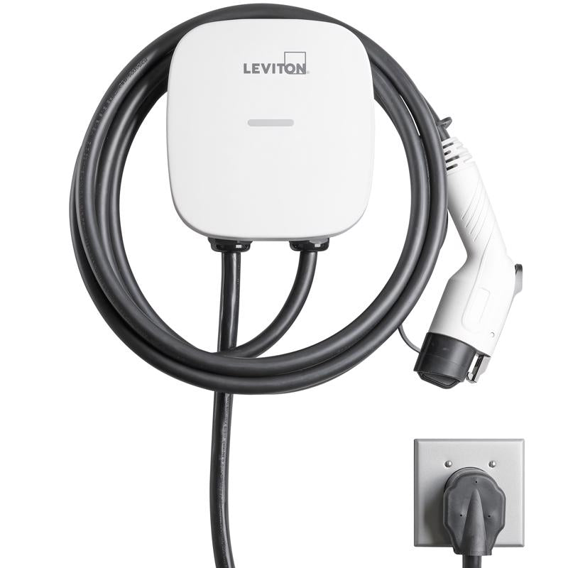 Leviton EV Series 240 40 Level 2 Electric Vehicle Charging Station With Wi-Fi 25