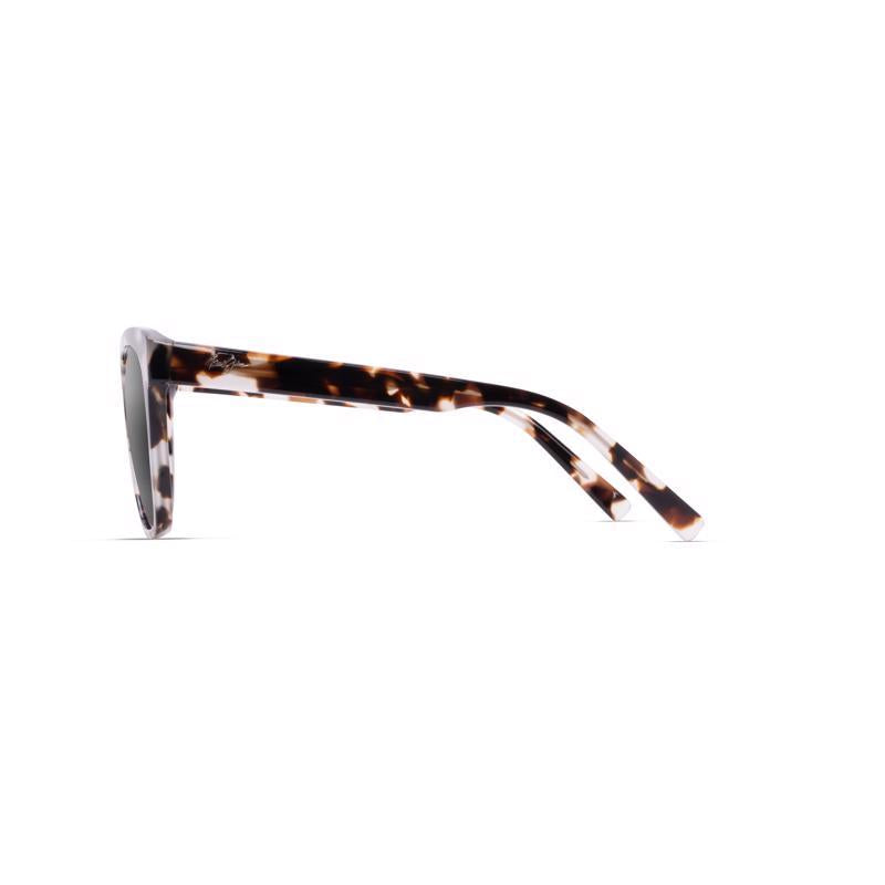 Maui Jim Alulu Women's White Tokyo Tortoise Frame Neutral Grey Lens Polarized Sunglasses