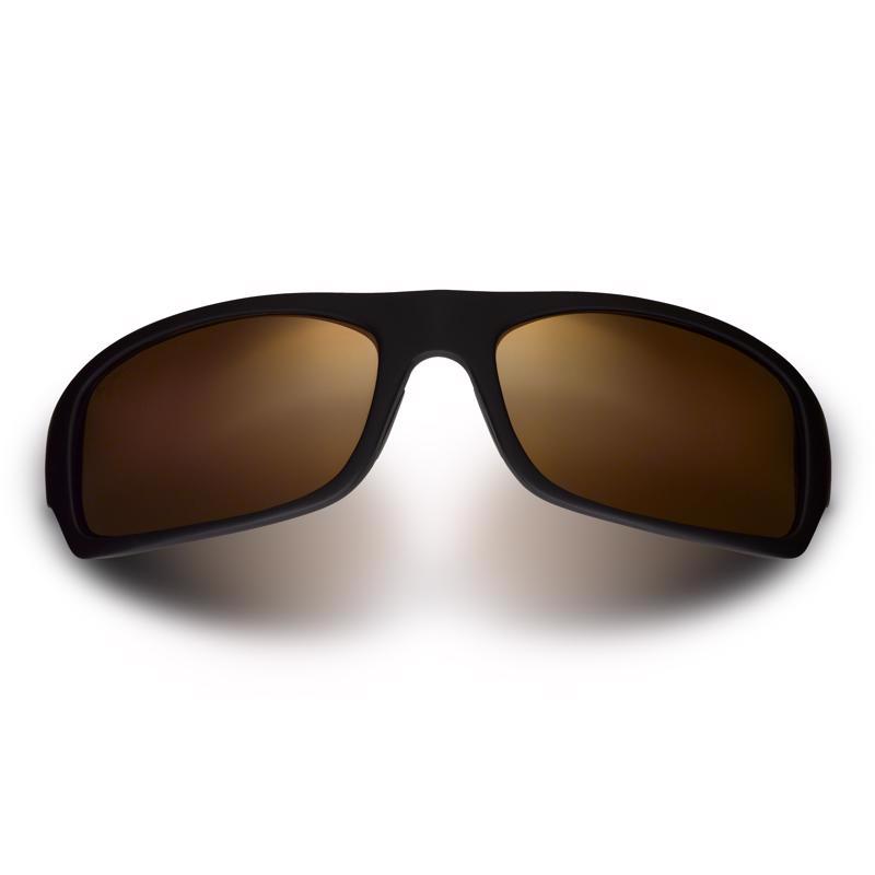 Maui Jim Peahi Unisex Matte Black Frame HCL Bronze Lens Polarized Sunglasses