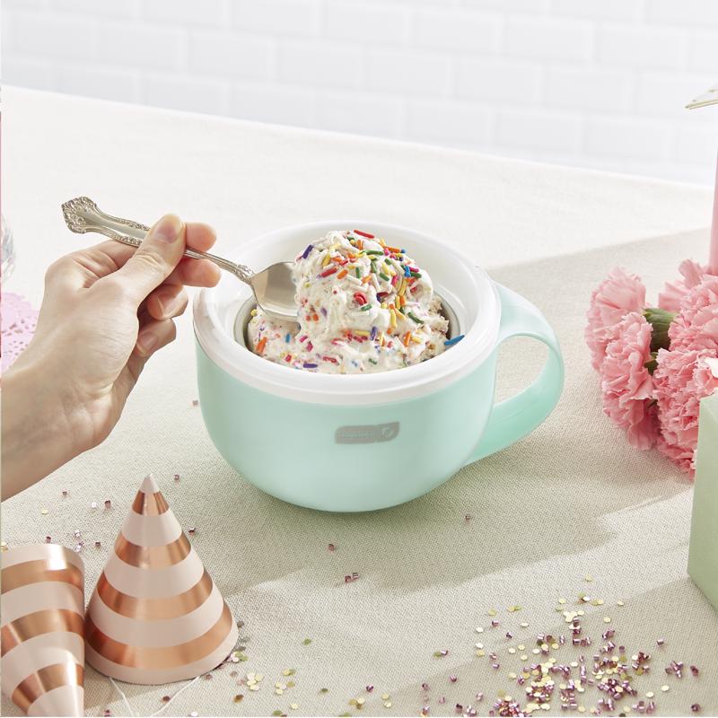 Dash Aqua 0.5 qt Ice Cream Maker 7 in. H X 6 in. W X 7 in. L