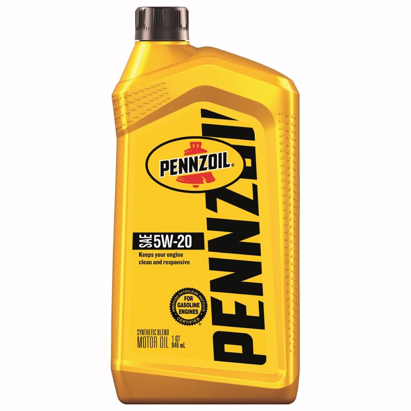 Pennzoil 5W-20 4-Cycle Conventional Motor Oil 1 qt 1 pk, Pack of 6