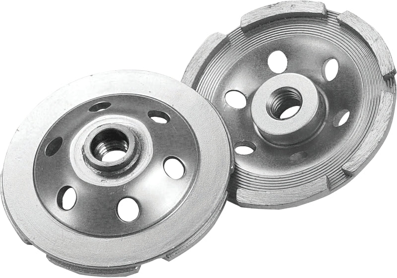 Diamond Products 22405 Cup Grinder, 4 in Dia, 1/8 in Thick, 5/8-11 Arbor, Diamond Abrasive