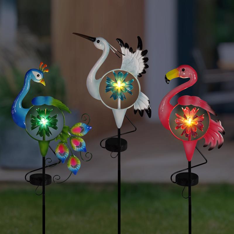 Exhart Assorted Metal 36 in. H Yard Stake, Pack of 12