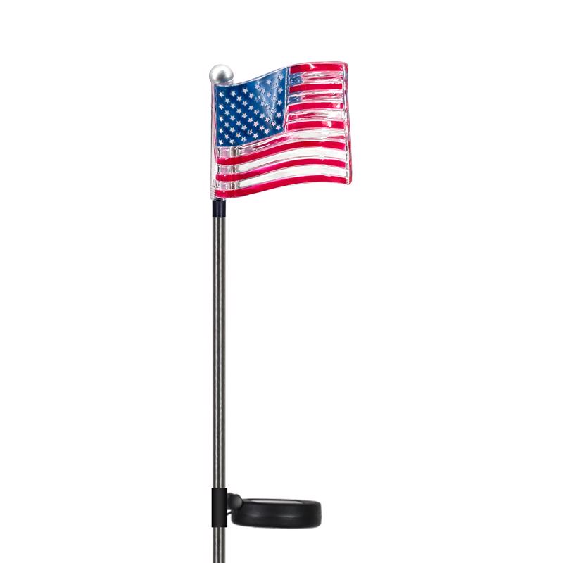 Exhart Assorted Acrylic/Metal 27 in. H Yard Stake, Pack of 12