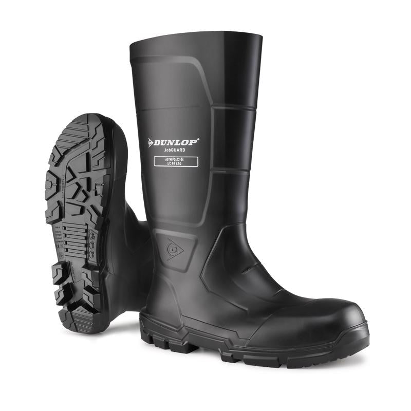 Dunlop Men's PVC Acifort Boots Black 9 US Waterproof 1 pk