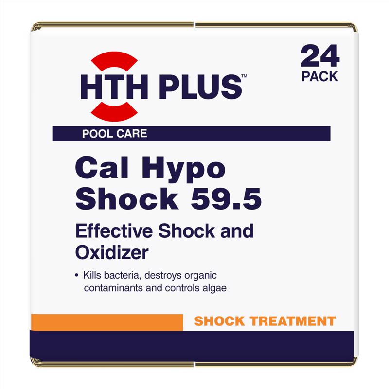 HTH Plus Granule Cal-Shock 1 lb, Pack of 24
