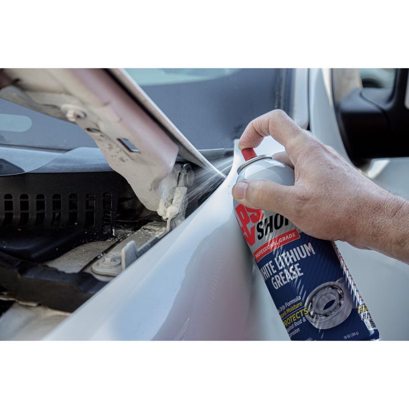 LPS White Lithium Grease 10 oz, Pack of 12