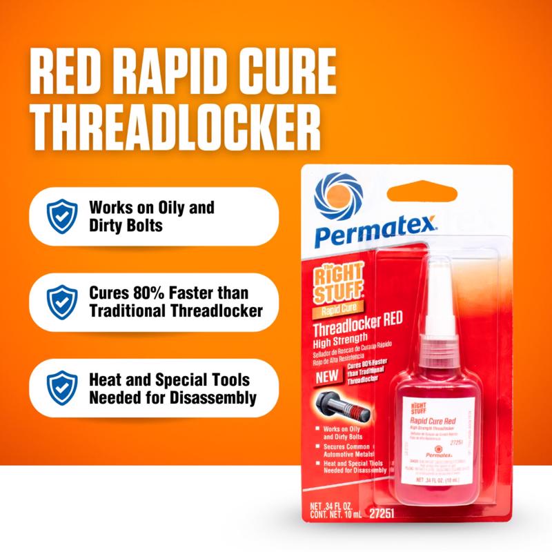 Permatex Right Stuff Red Threadlocker Gel 10 ml