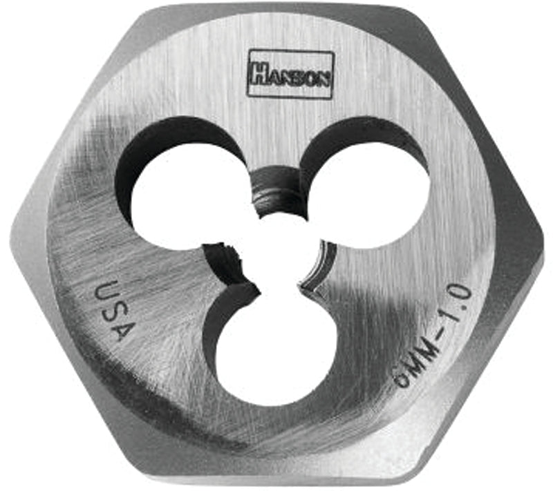 Irwin Hanson 9712 Metric Die, M3-0.5 Thread, Fine Thread, Right Hand Thread, HCS