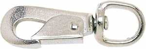 Campbell T7606801 Swiveling Cap Snap, 3/4 in, 100 lb Working Load, Malleable Iron/Steel, Zinc