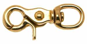 Campbell T7625504 Swiveling Trigger Snap, 1/2 in, 40 lb Working Load, Bronze