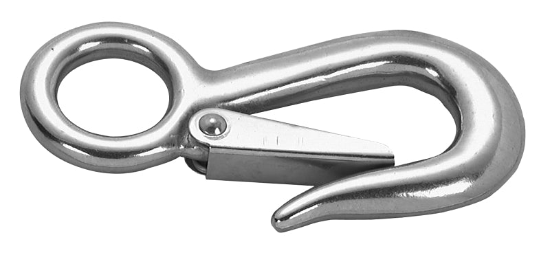 Campbell T7631604 Snap Hook, 3/4 in, 400 lb Working Load, Stainless Steel