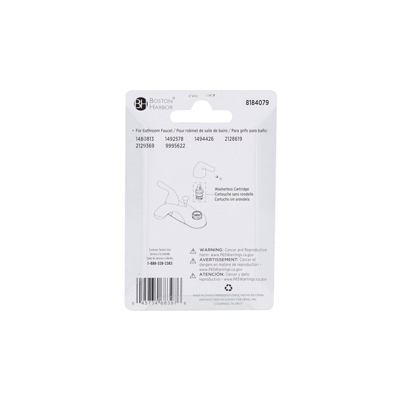 WSHRLS CARTRIDGE F/2H LAV FCT