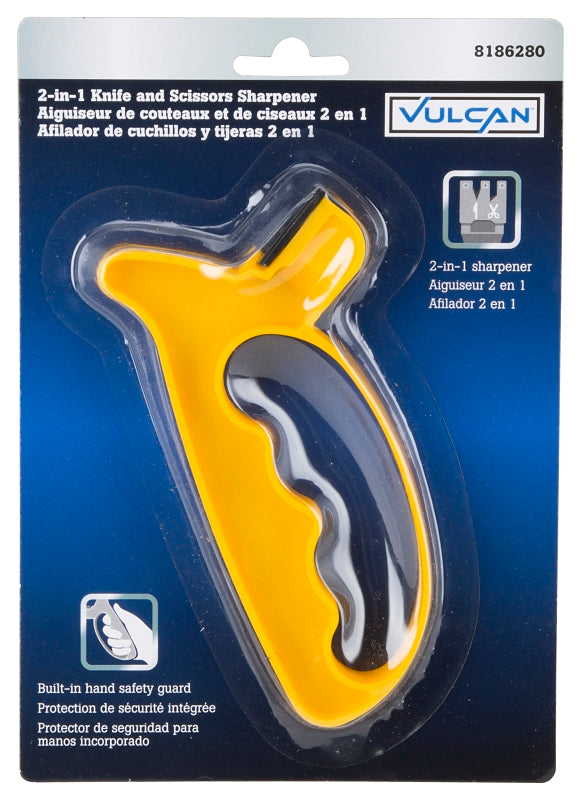 Vulcan 30090 Knife and Scissors Sharpener, Polypropylene Handle