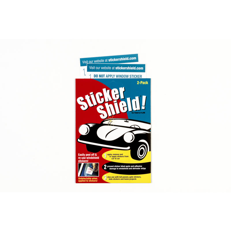 Sticker Shield Clear Film 2 pk, Pack of 50