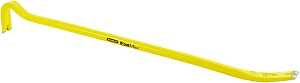 STANLEY Fatmax 55-104 Wrecking Bar, 36 in L, Beveled, Slotted Tip, HCS, Yellow
