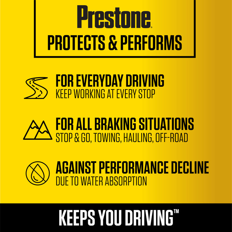 Prestone DOT 4 Brake Fluid 12 oz