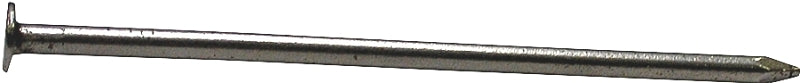 ProFIT 0053222 Common Nail, 40D, 5 in L, Steel, Bright, Flat Head, Round Shank, 50 lb