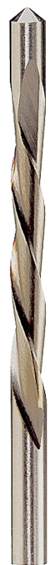 Rotozip GP8 Guide Point Bit, 1/8 in Dia, 2 in L, 1-1/2 in L Flute, 1/8 in Dia Shank, Steel