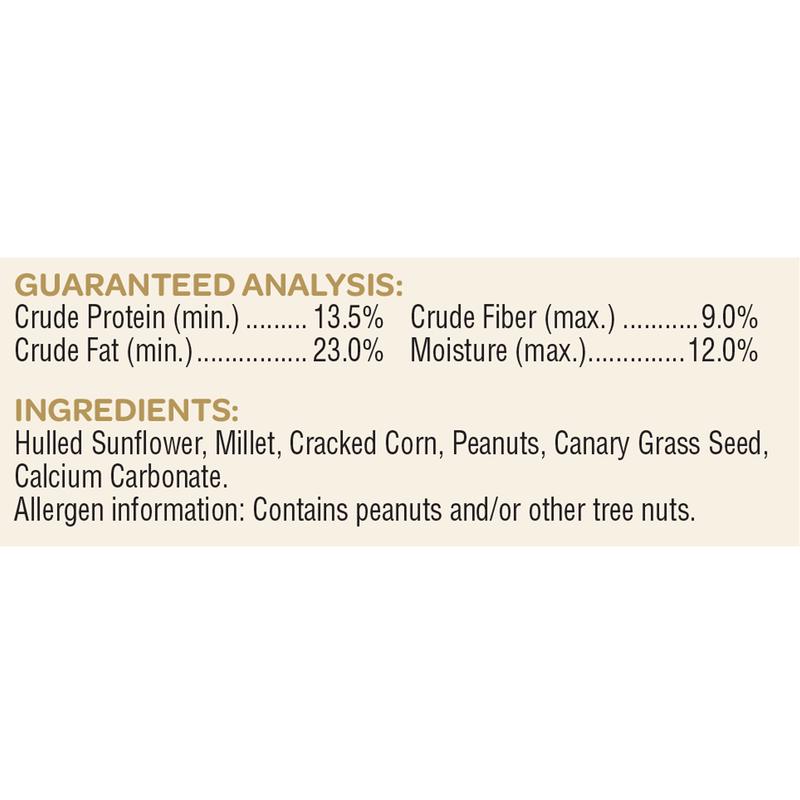 Kaytee No Mess Songbird Hulled Sunflower Seed Wild Bird Food 10 lb, Pack of 4