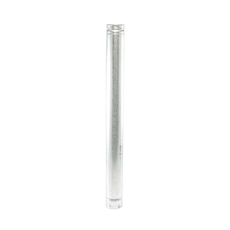 Selkirk 3VP-36 Vent Pipe, 3 in OD, 3 ft L, Stainless Steel